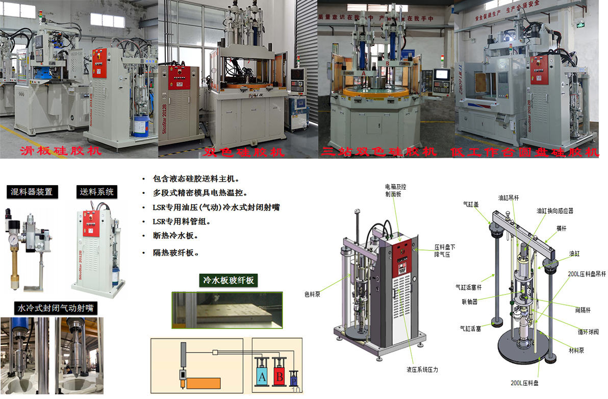 液态硅胶立式注塑机